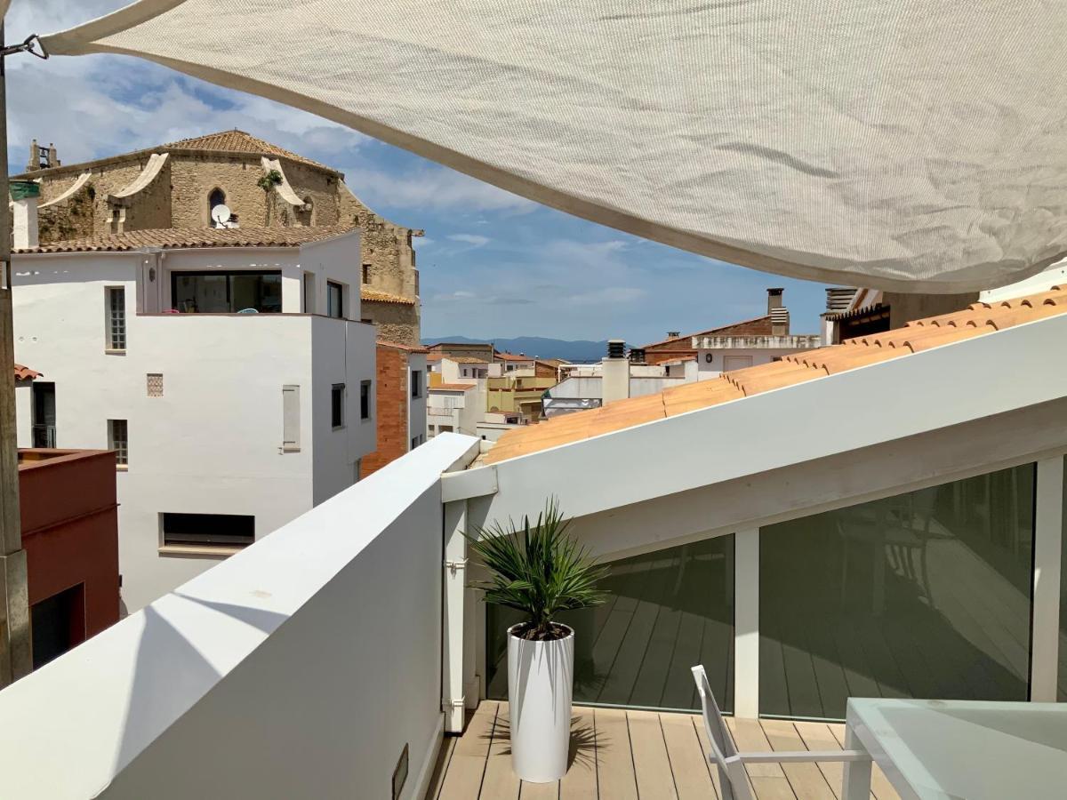 Duplex Can Quim, Terrace Boutique Apartment L' Escala Екстериор снимка