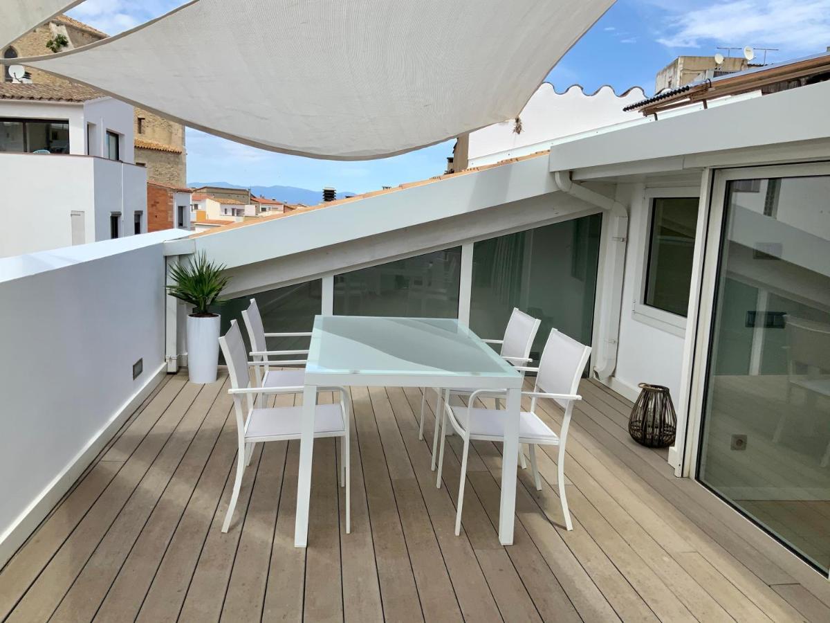 Duplex Can Quim, Terrace Boutique Apartment L' Escala Екстериор снимка